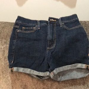 Abercrombie and Fitch high waisted shorts. Size 24